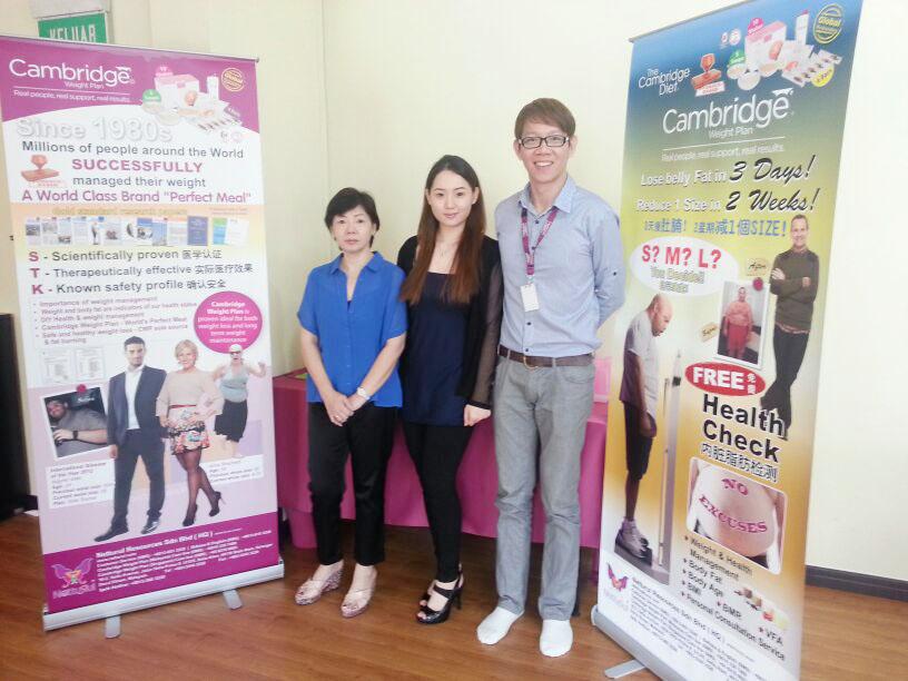 Netturul Cambridge Weight Plan Event & Mobile Clinic at Brunei 